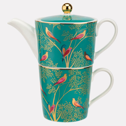 Green Chelsea Ceramic Tea for One