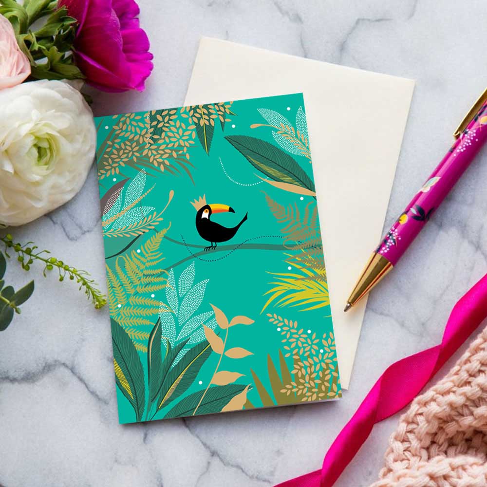 Toucan Notecard - Set of 10 Cards