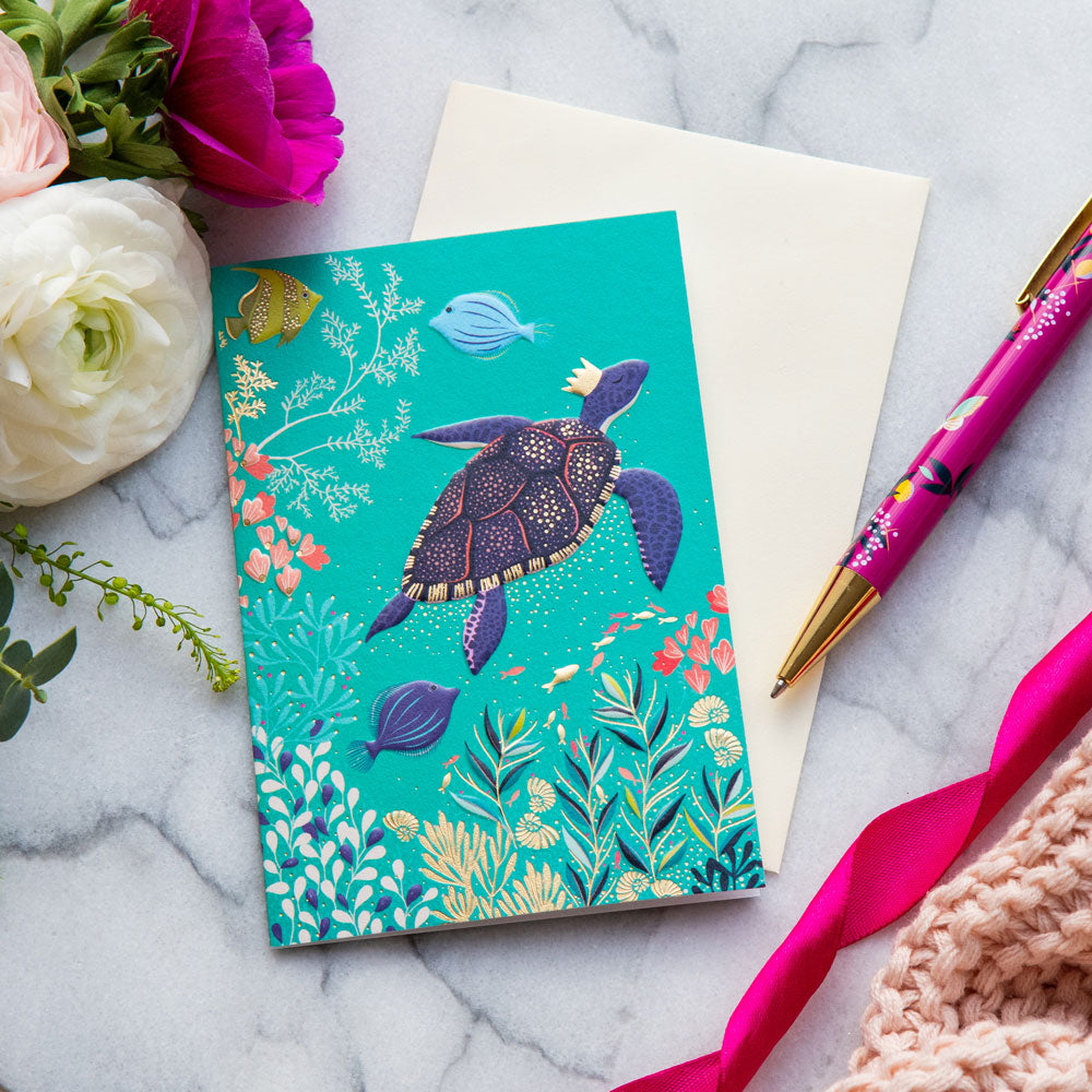 Deep Blue Sea Notecard Box of 10