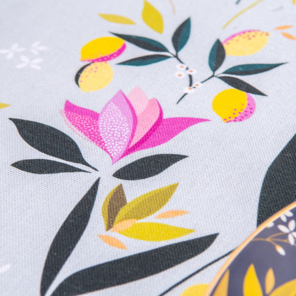 Orchard Floral Duck Egg Table Runner