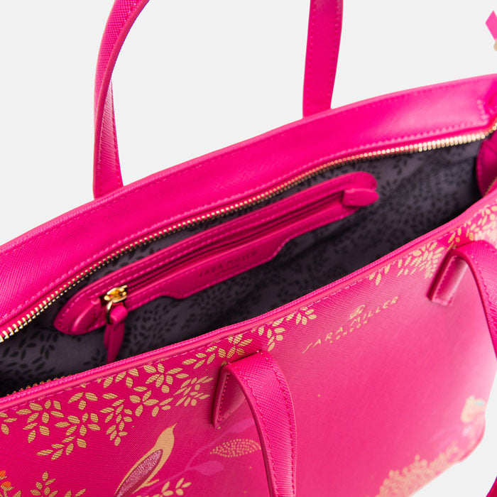 Pink Birds Medium Tote