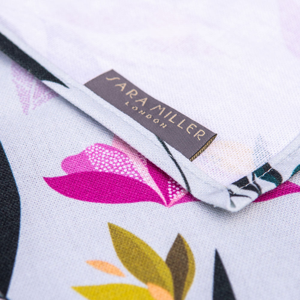 Orchard Floral Duck Egg Table Runner