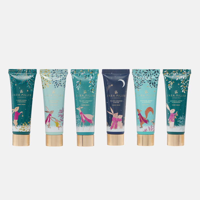 Collection de crèmes pour les mains Woodland Tales - Lot de 6