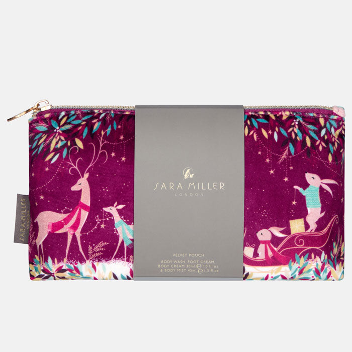 Woodland Tales Velvet Pouch Beauty Set