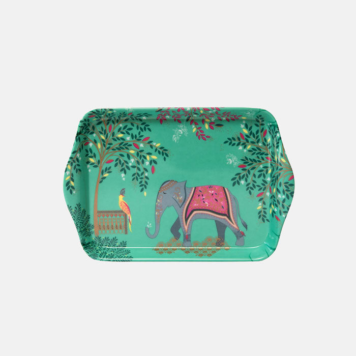 Elephant's Oasis Mug and Tray Set