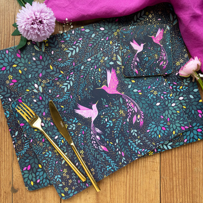 Hummingbird Paradise Placemat Collection