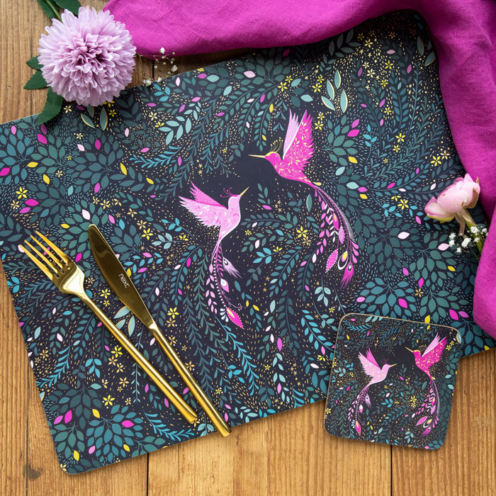 Hummingbird Paradise Placemat Collection