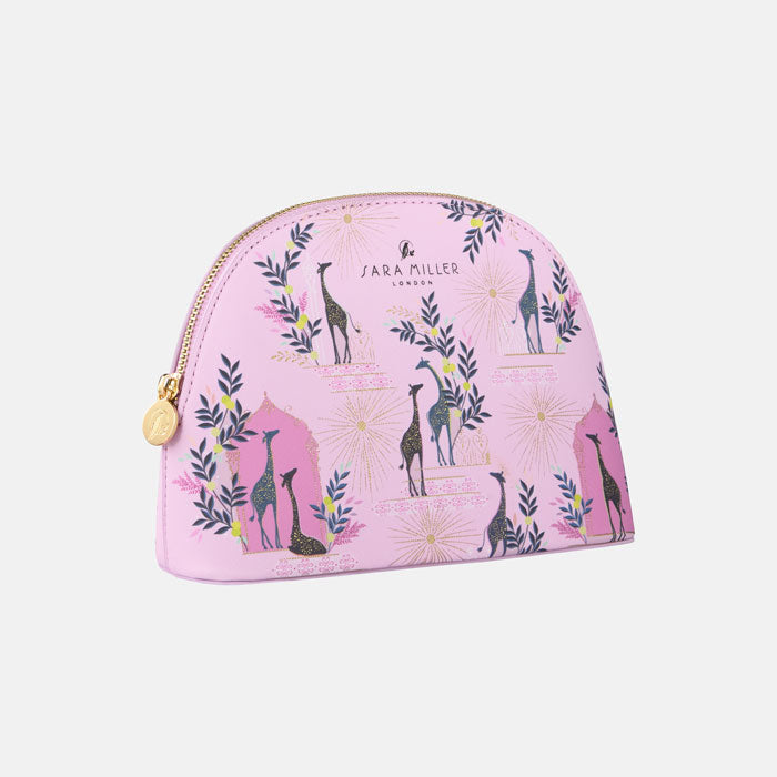 Basking Giraffes Medium Cosmetic Bag
