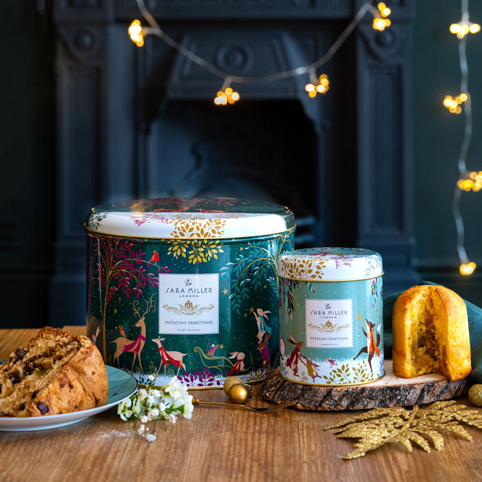 Woodland Tales Pistachio & Chocolate Chip Panettone - 750g