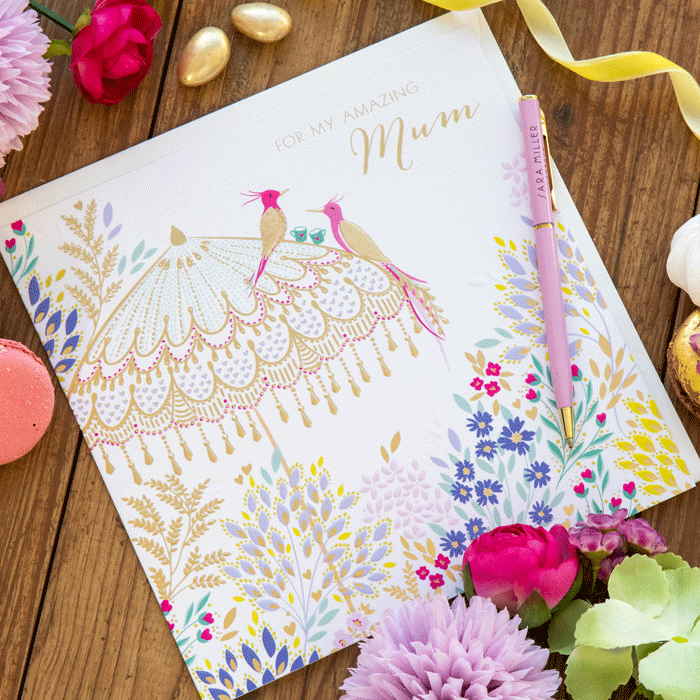 Beautiful Birds Mother's Day Large Card