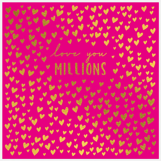 Little Gestures Love You Millions Large Card
