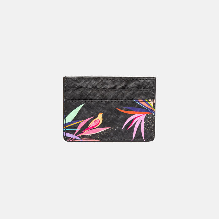Black Bamboo Card Holder