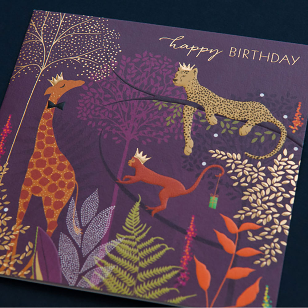 Happy Birthday Jungle Card