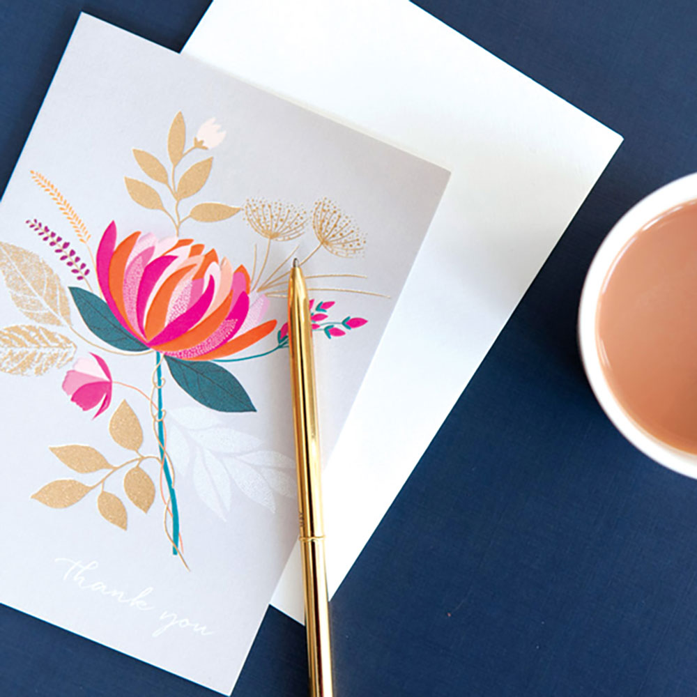 Thank You Peony Card