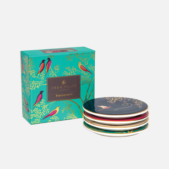 Chelsea Ceramic Coasters - Assorted Set of 4