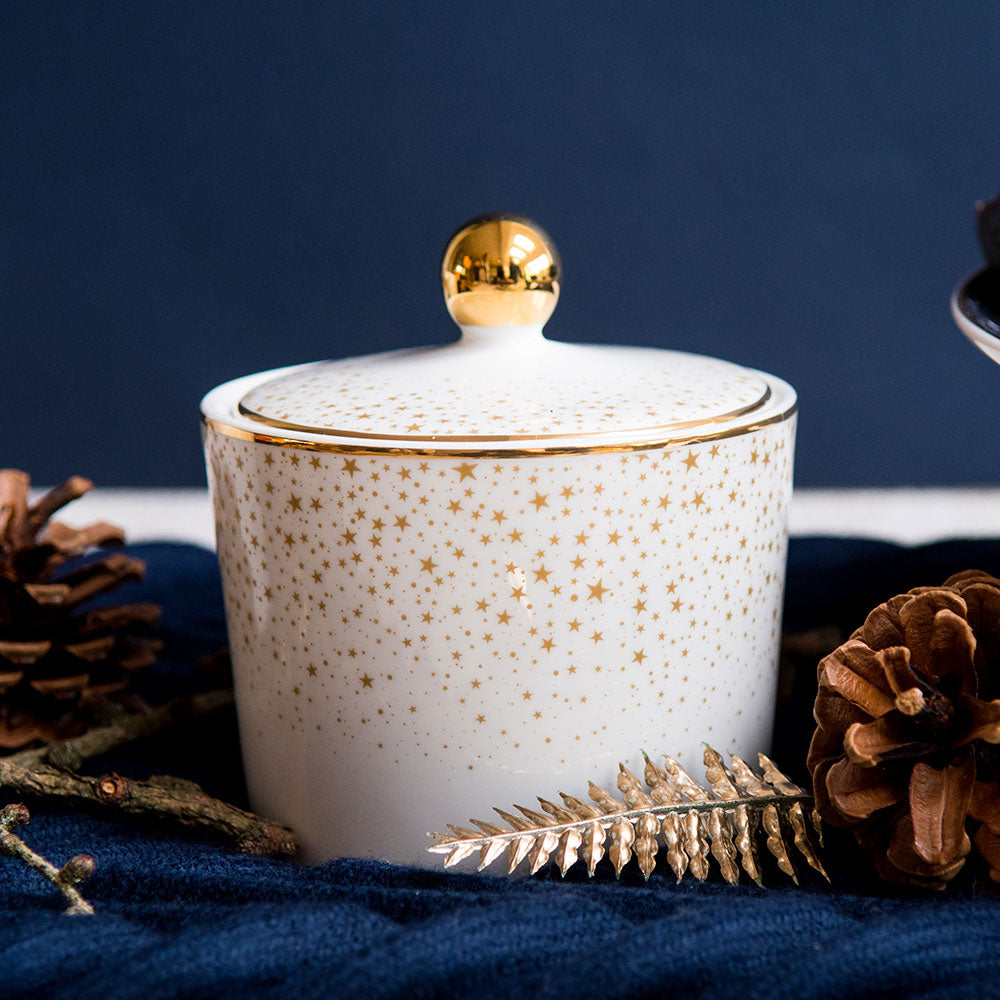 Celestial Covered Sugar Pot