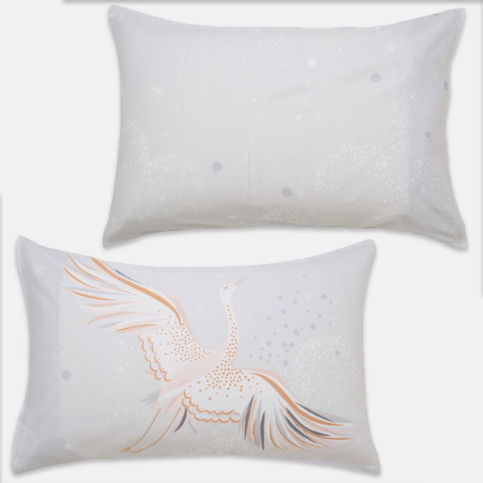 Flying Cranes - Reversible Bed Linen Collection