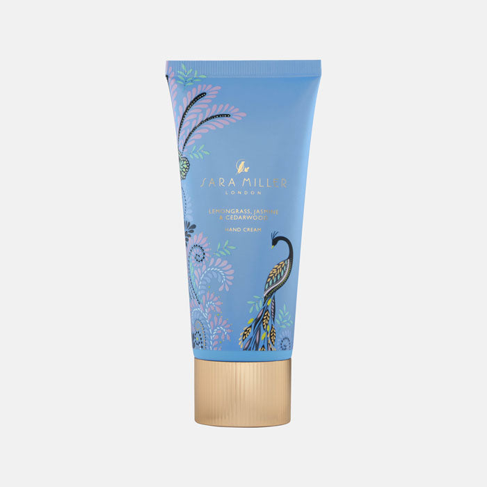 Decorative Filigree Hand Cream Tin - Lemongrass, Jasmine & Cedarwood