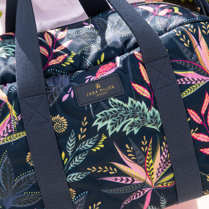 Botanic Paradise Quilted Duffle