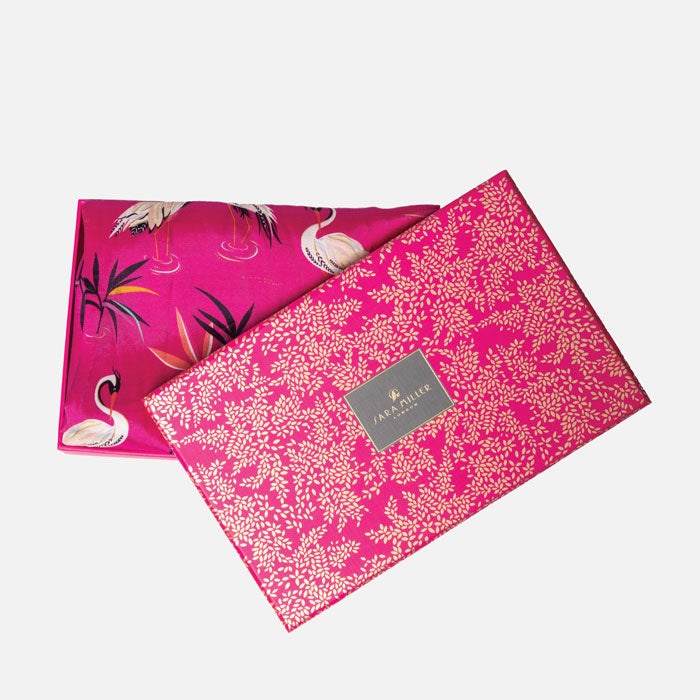 Pink Heron Scarf