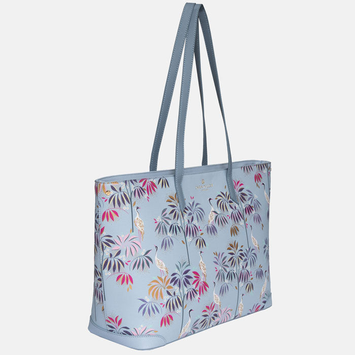 Crane Garden Large Tote
