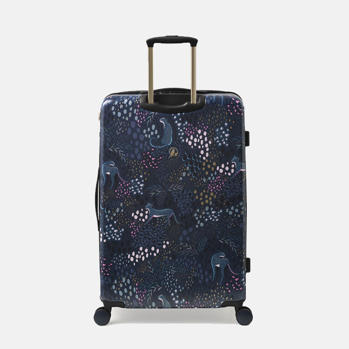 Midnight Leopard Large Case