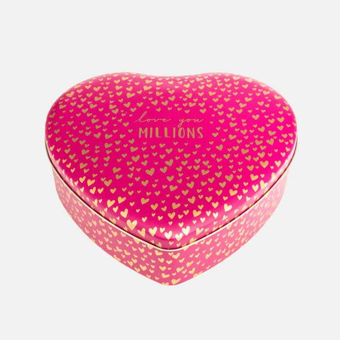 Little Gestures Love You Millions Extra Large Heart Tin