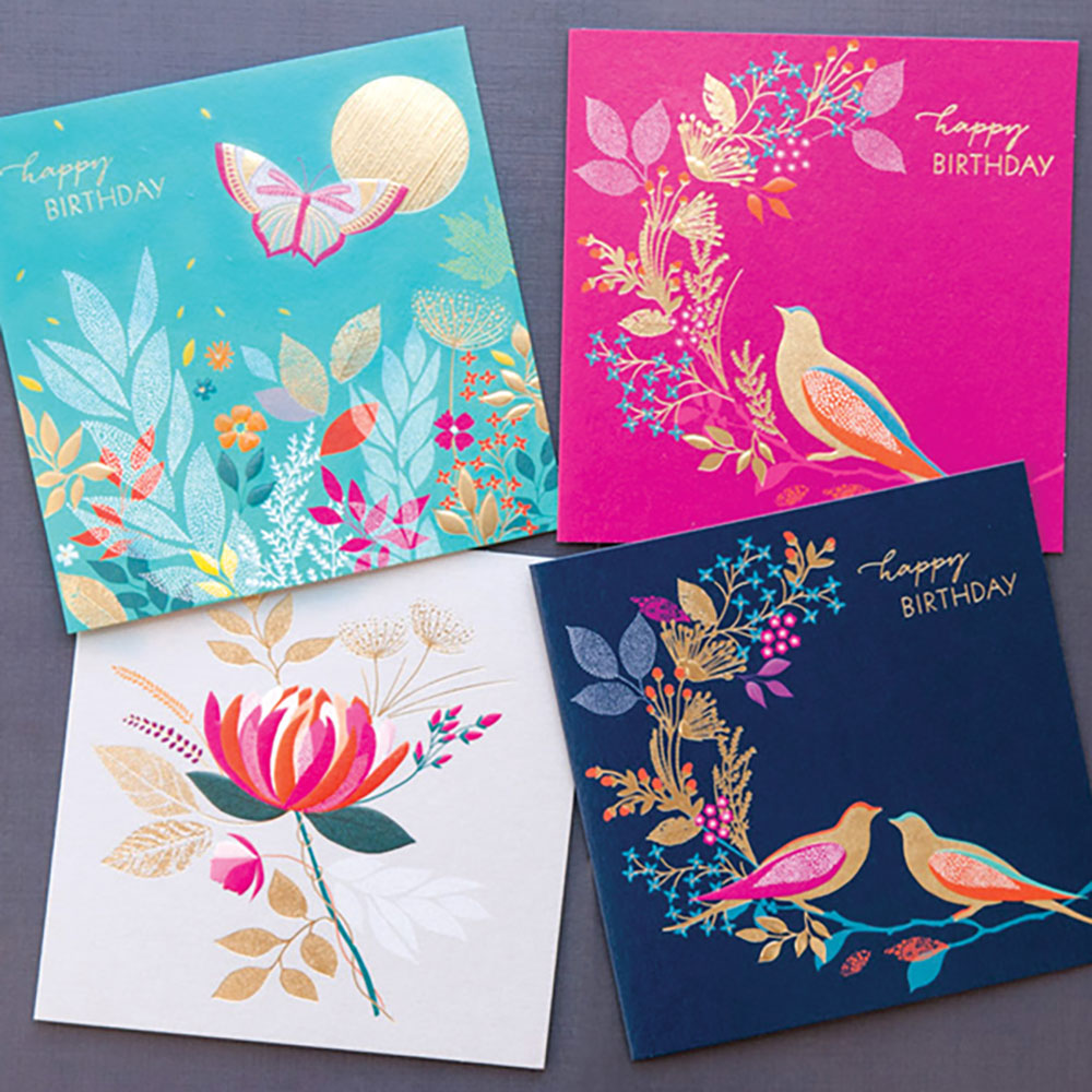 Happy Birthday Two Birds Card