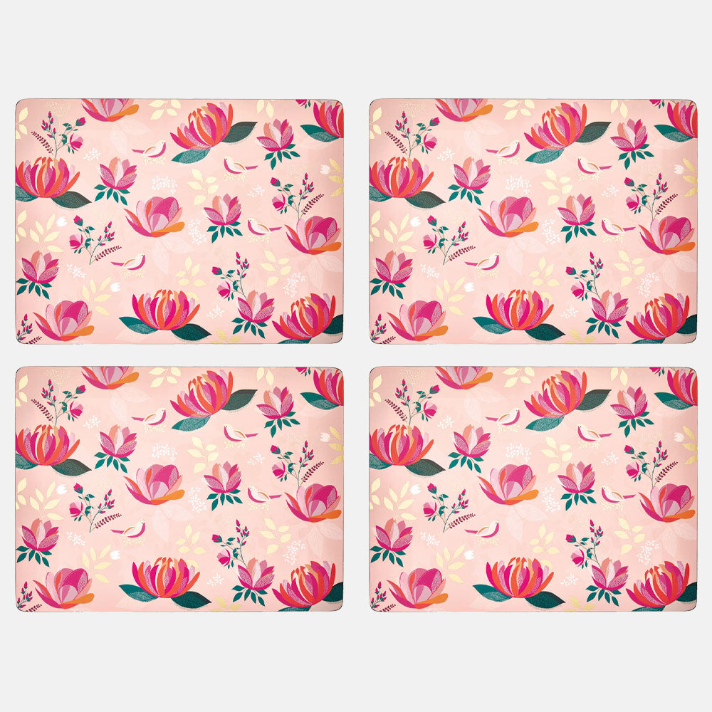 Pink Peony Placemat Collection
