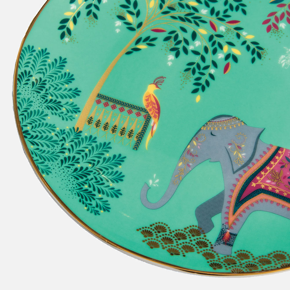 India Cake Plates - Assorted Set of 4