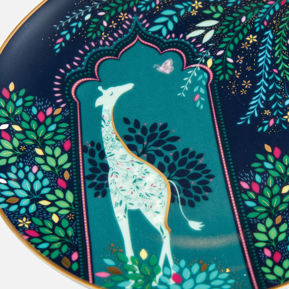India Cake Plates - Assorted Set of 4