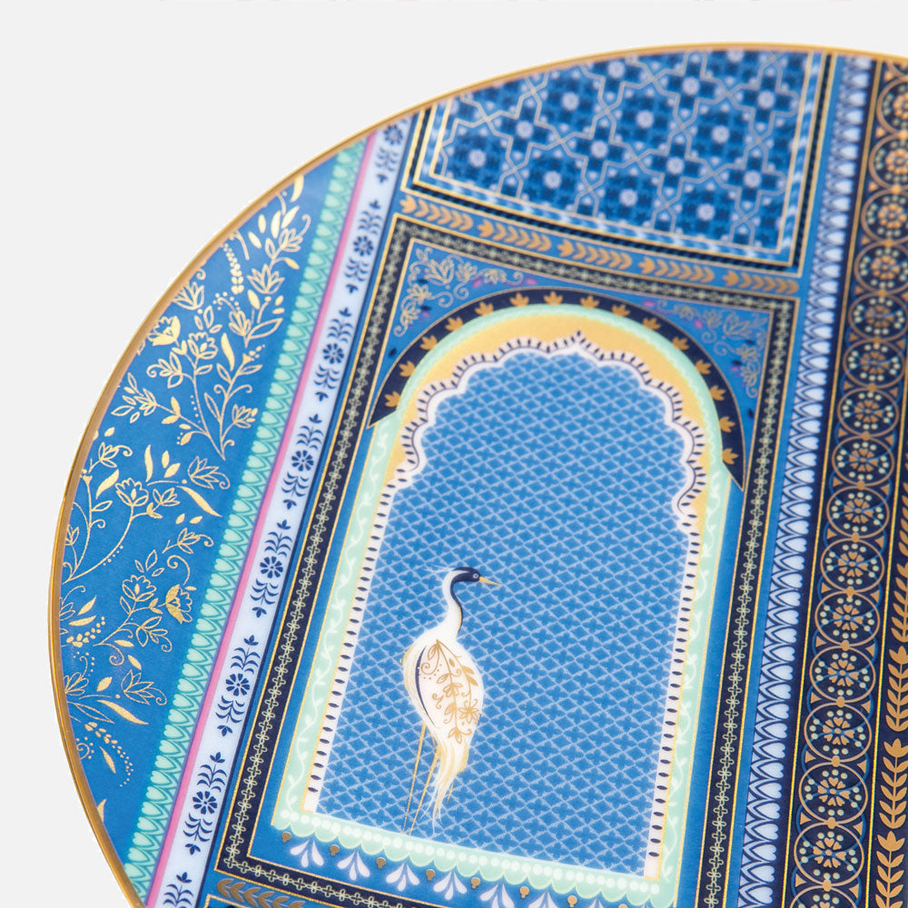 India Cake Plates - Assorted Set of 4