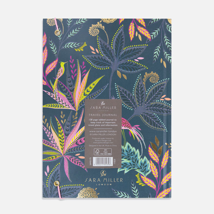 Savannah Botanic Paradise Casebound A5 Journal - Midnight