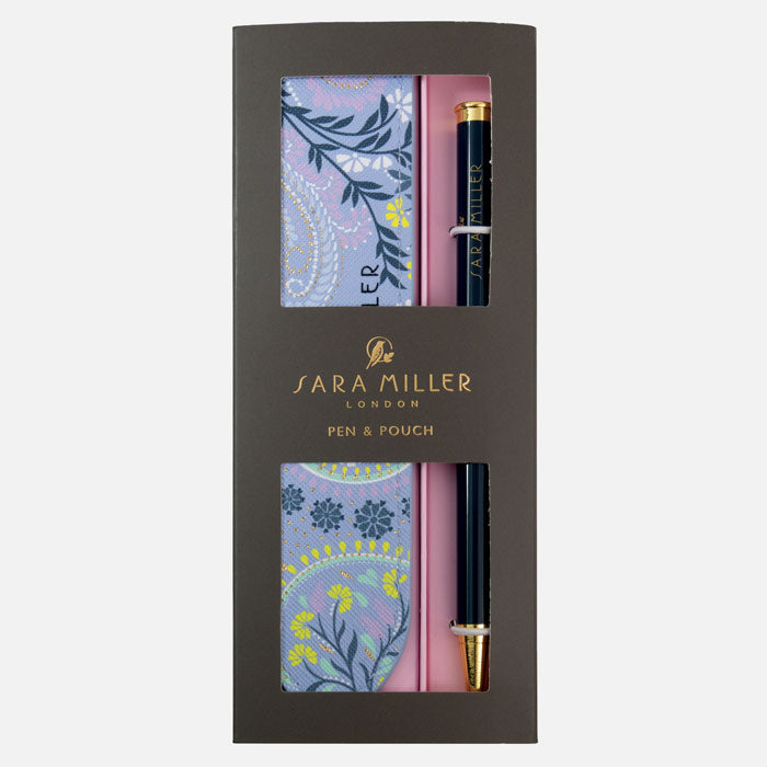 Peacock Filigree Pen & Pouch Set