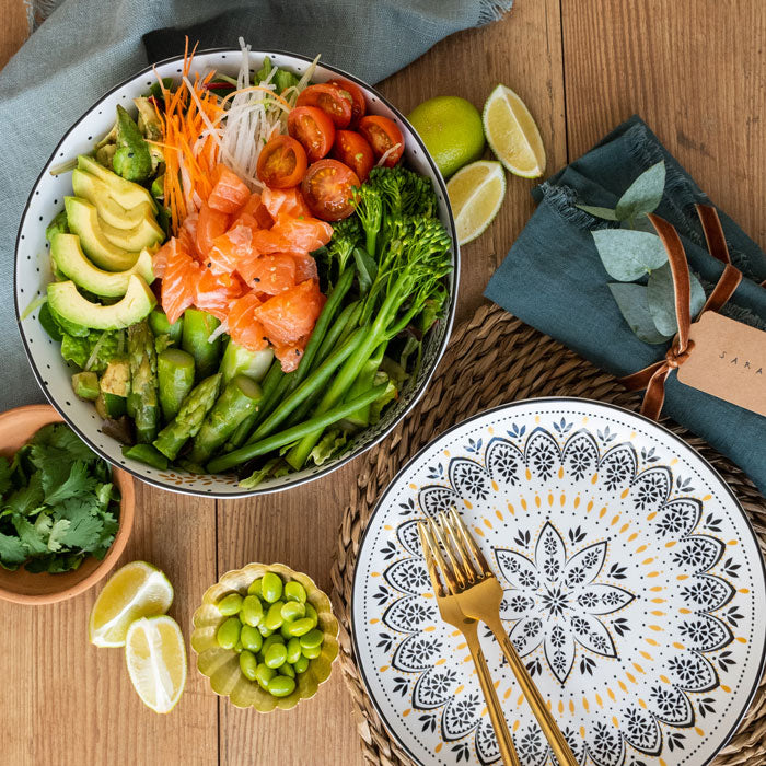 Artisanne Noir Large Bowls - Set of 2