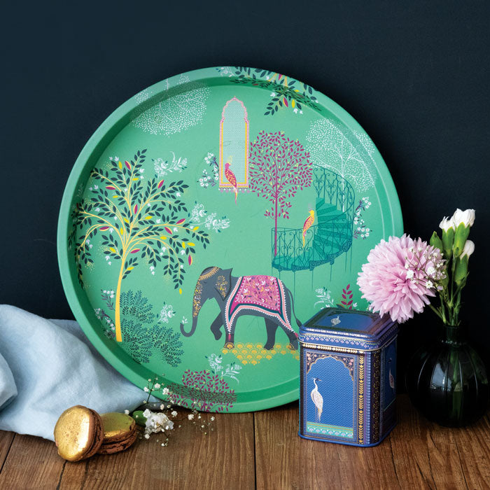 Lattice Windows Mini Rectangular Tin