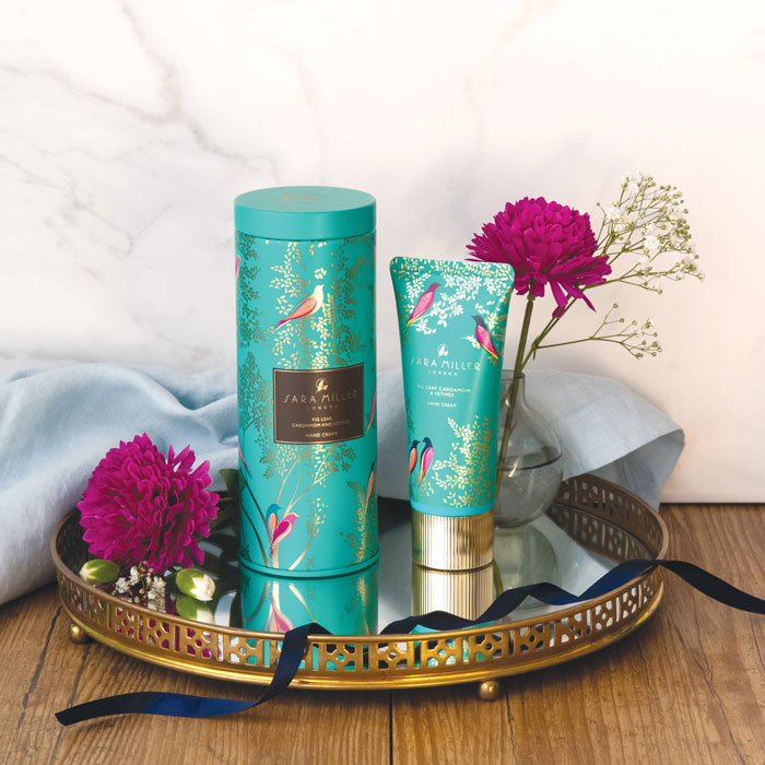 Green Birds Hand Cream Tin - Fig Leaf, Cardamom & Vetiver