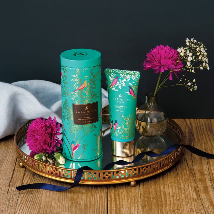 Green Birds Hand Cream Tin - Fig Leaf, Cardamom & Vetiver
