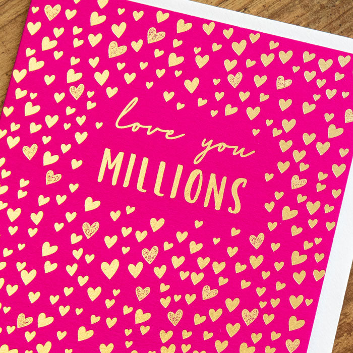 Little Gestures Love You Millions Large Card