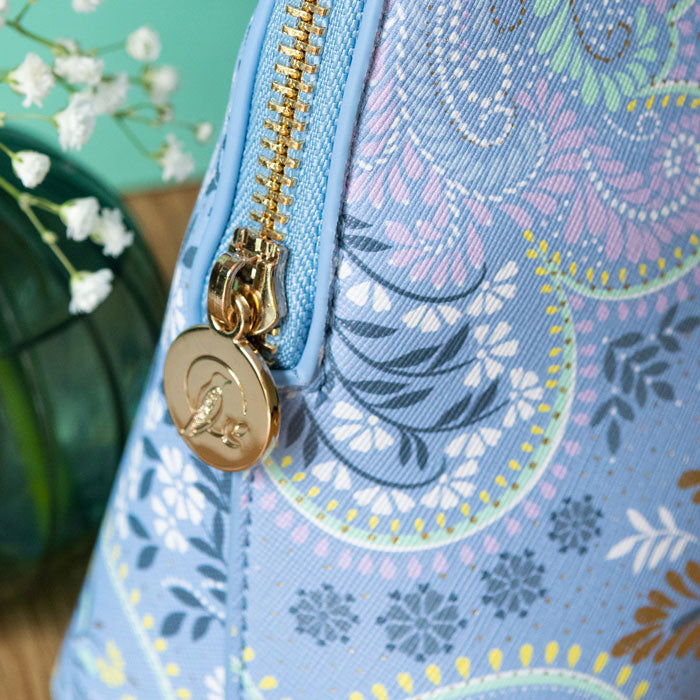 Grande trousse de maquillage décorative en filigrane