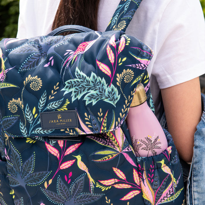 Sac à dos matelassé Botanic Paradise