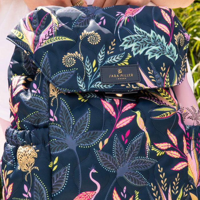 Sac à dos matelassé Botanic Paradise