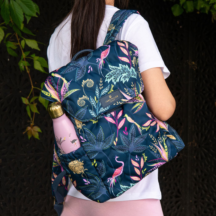 Sac à dos matelassé Botanic Paradise