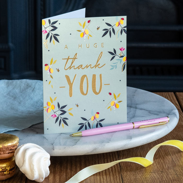 Little Gestures A Huge Thank You Card