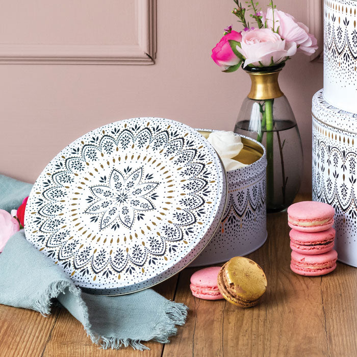 Artisanne Noir set 3 cake tins