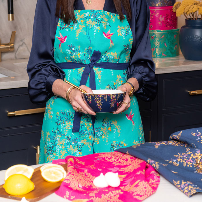 Green Hummingbird Apron
