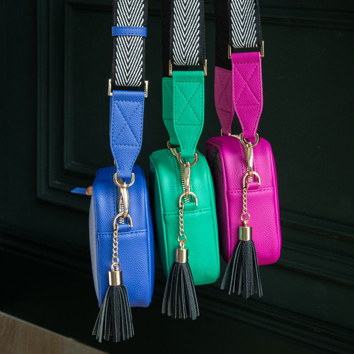 Green Camera Crossbody