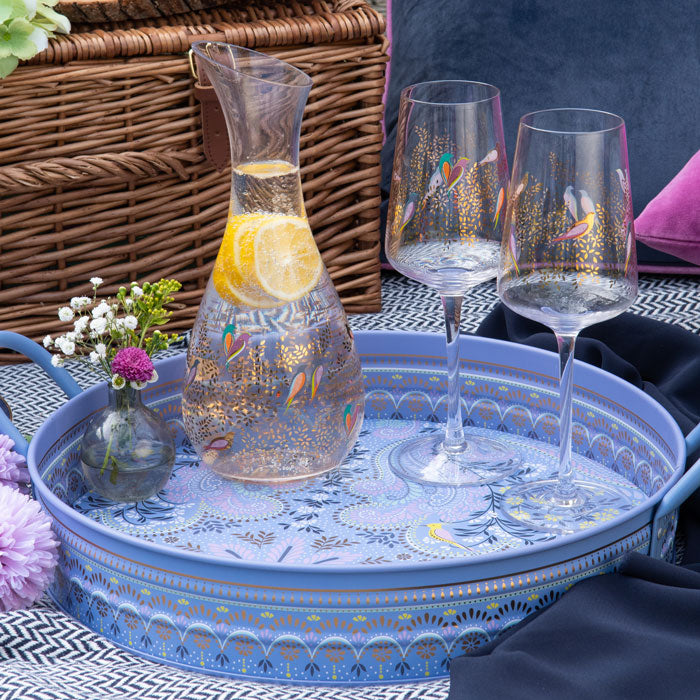 Decorative Filigree Large Handle Tray