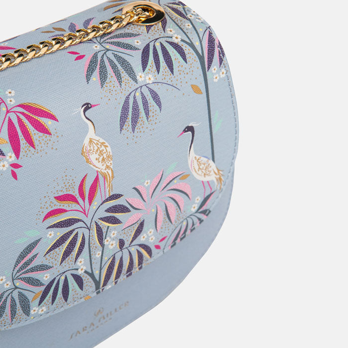 Crane Garden Satchel Crossbody