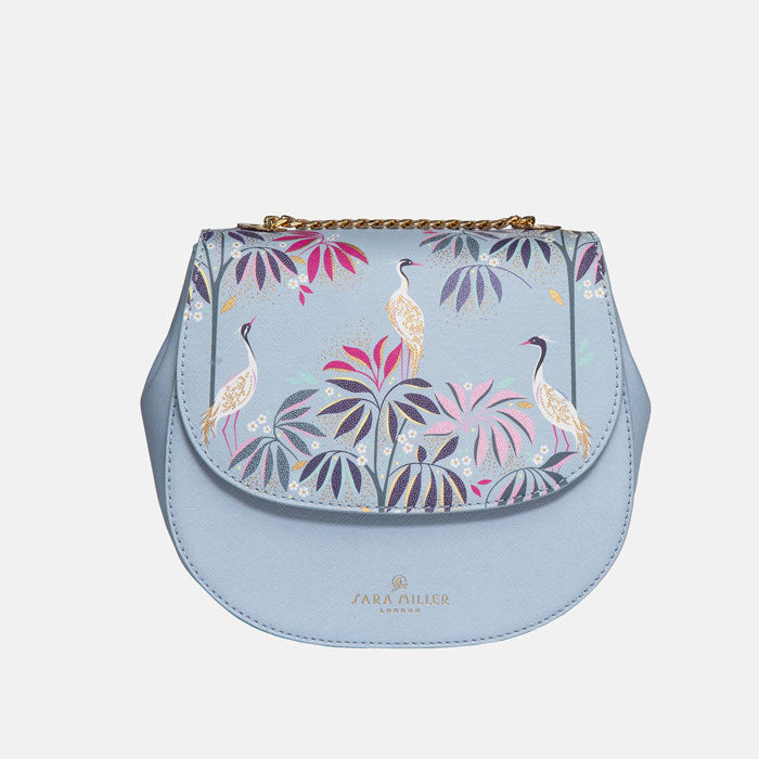 Crane Garden Satchel Crossbody